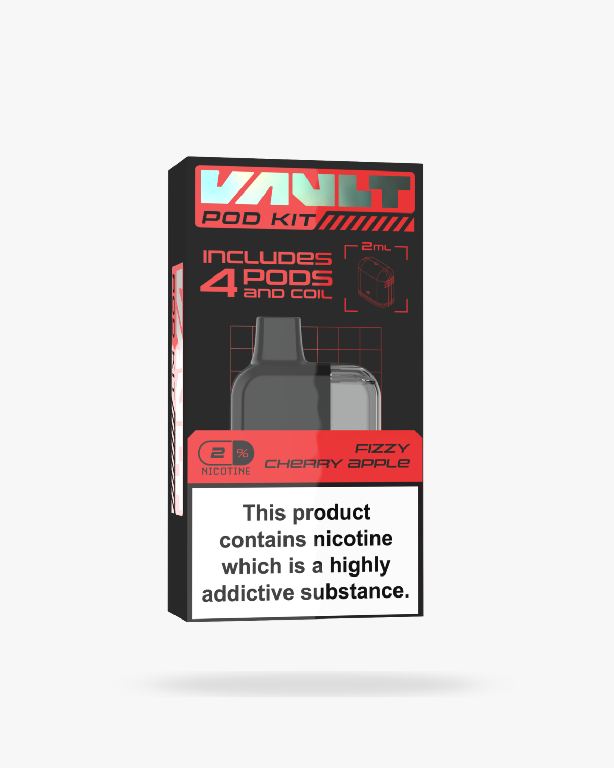 Vault Bar 10K Prefilled Pods Fizzy Cherry Apple