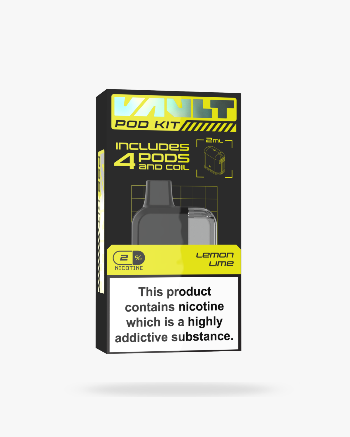 Vault Bar 10K Prefilled Pods Lemon Lime