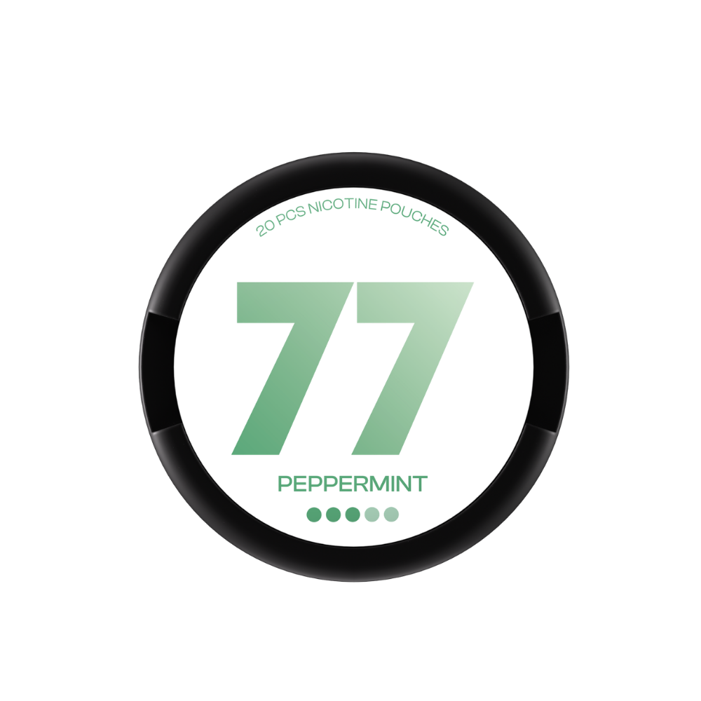 77  Peppermint Nicotine Pouches