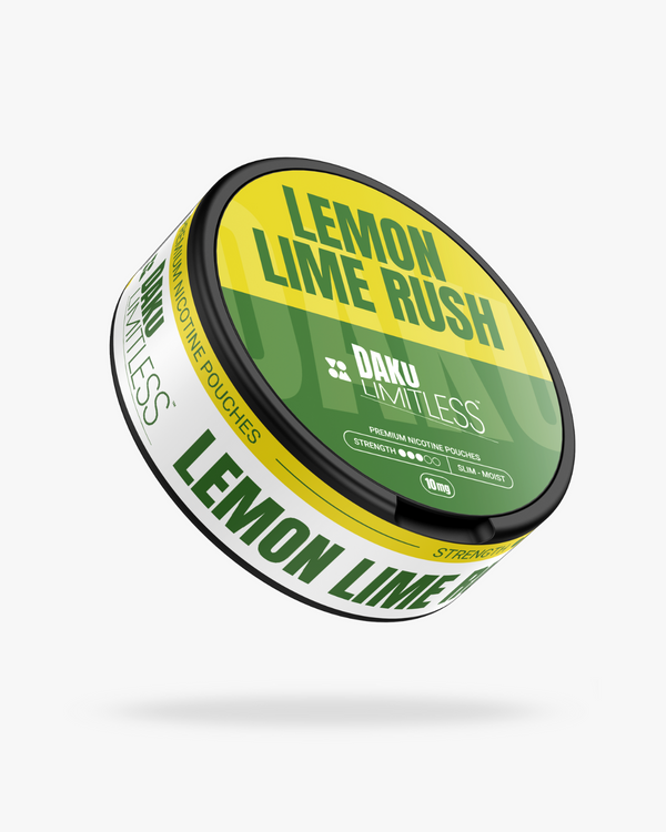 Daku Limitless Lemon Lime Rush Nicotine Pouches