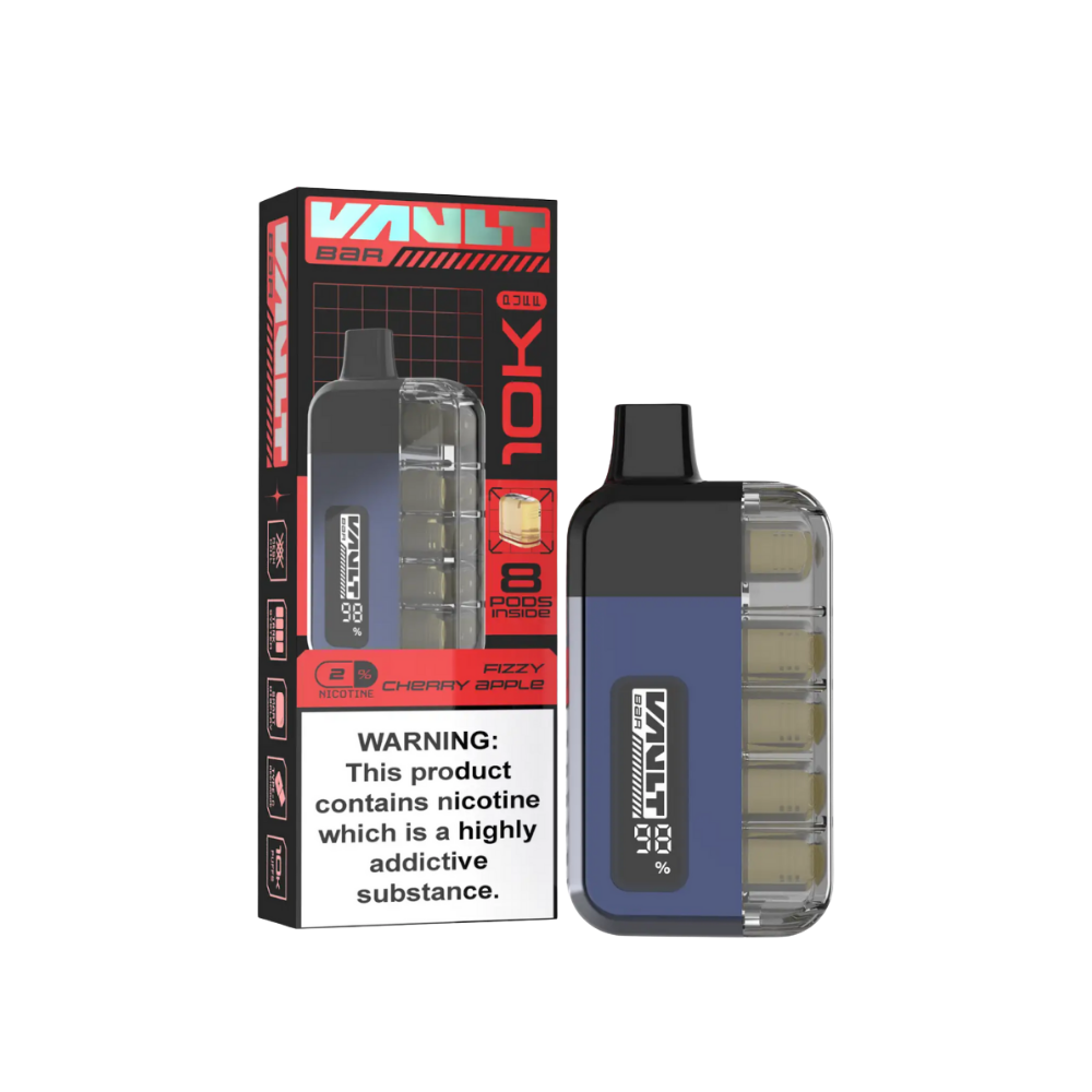 Vault Bar 10K Prefilled Pod Kit Fizzy Cherry Apple