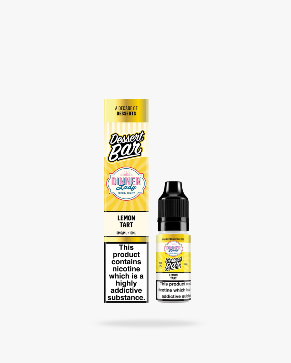 Dinner Lady | Lemon Tart | Dessert Bar Salts | 10ml