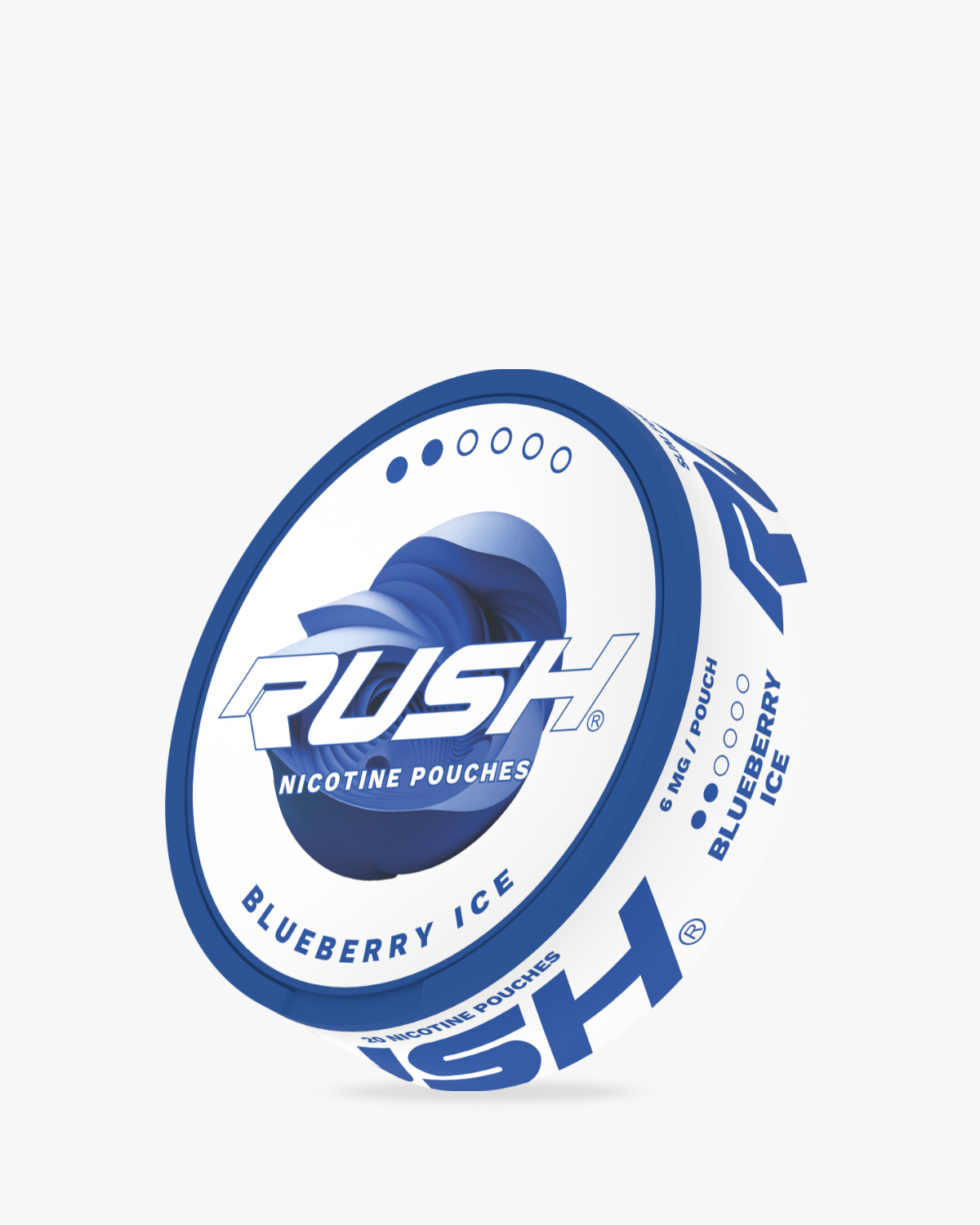 Rush Blueberry Ice Light Nicotine Pouches