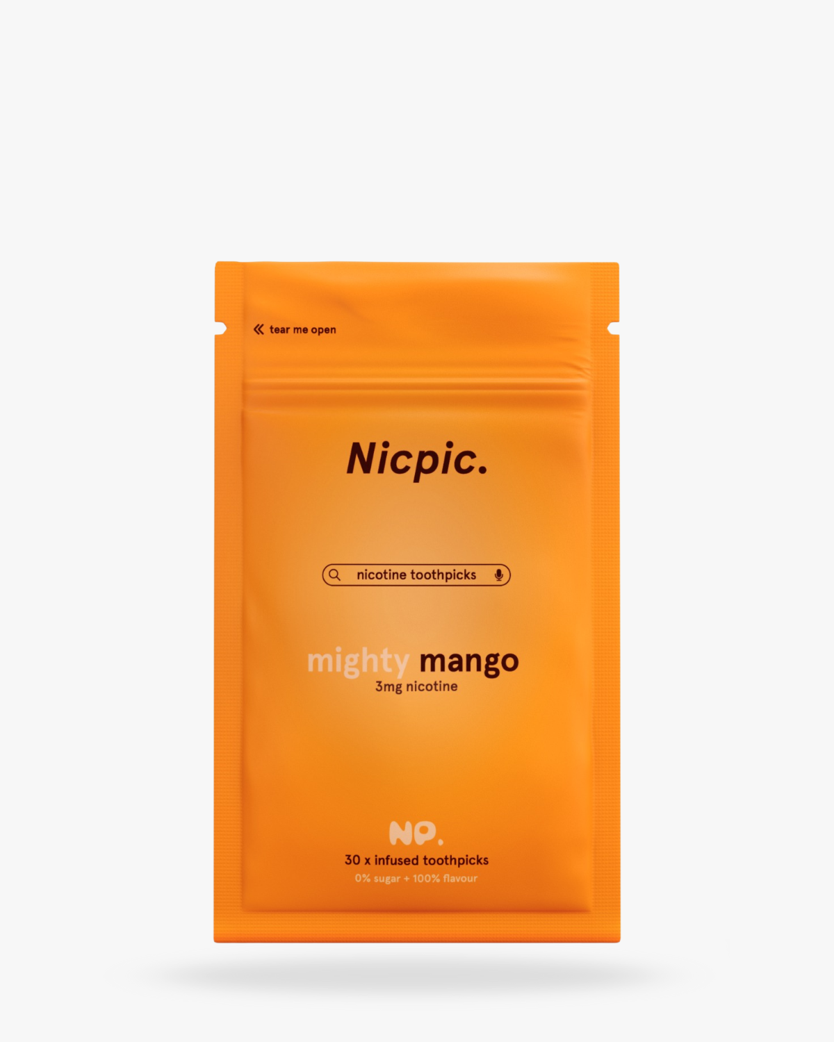 Mighty Mango nicotine pouches – fruity flavour