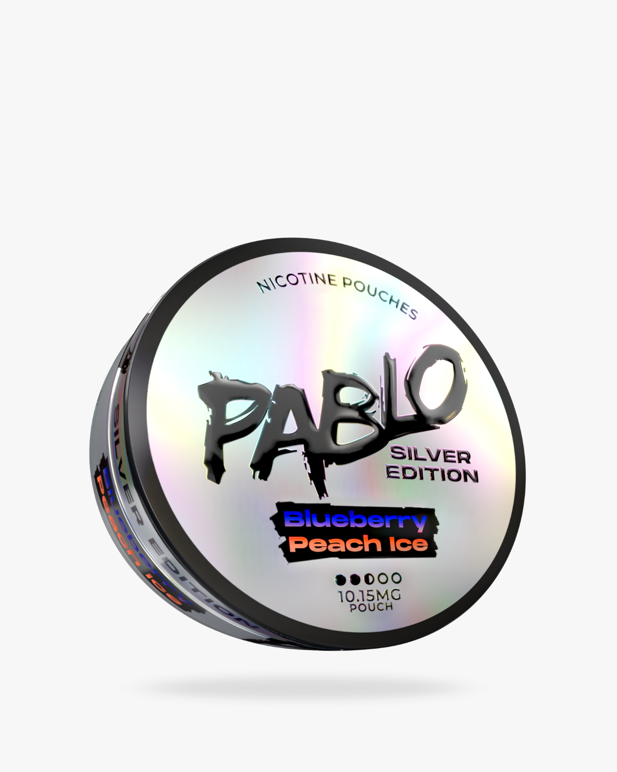 Pablo Silver Edition Blueberry Peach Ice Nicotine Pouches