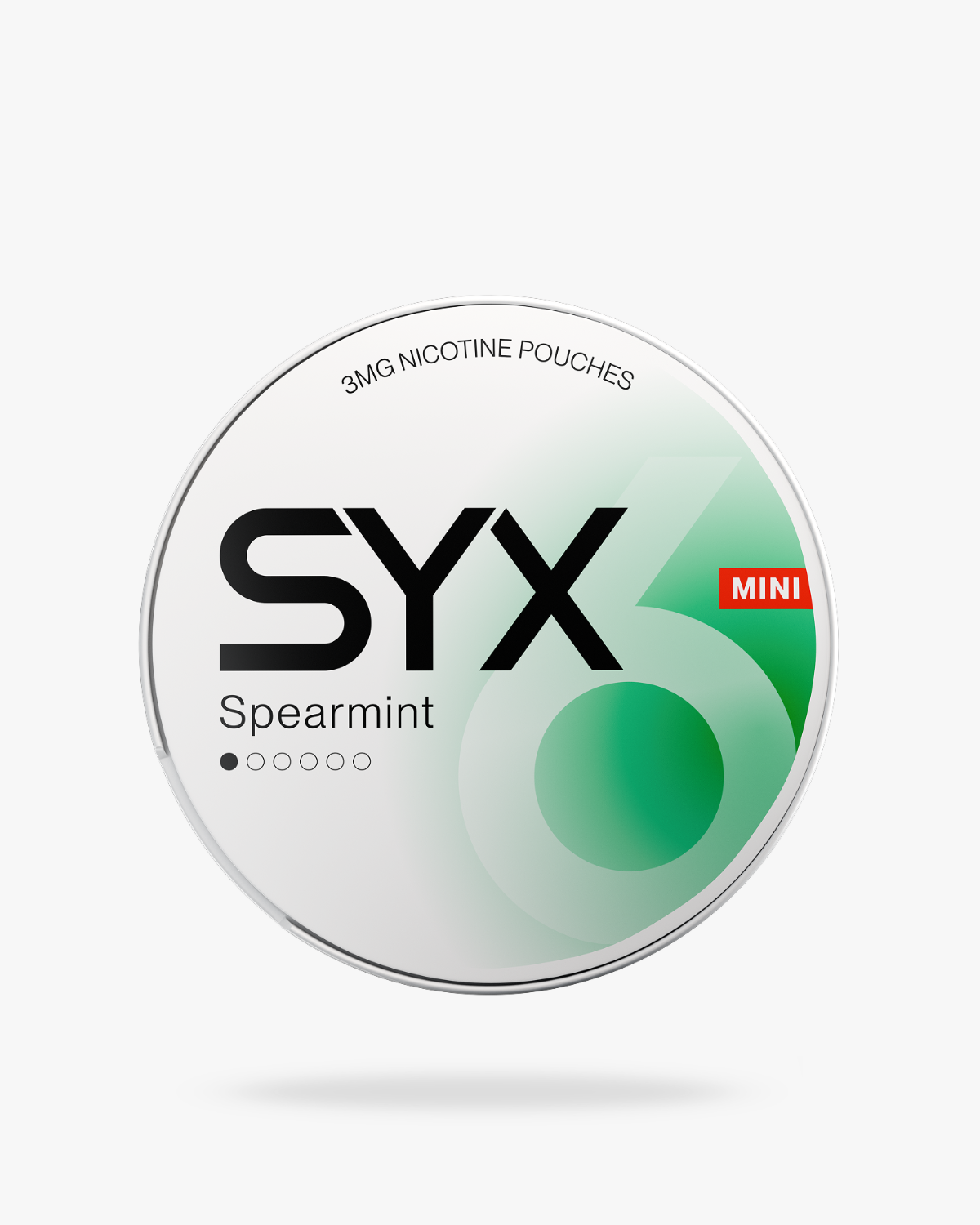 SYX Spearmint Nicotine Pouches