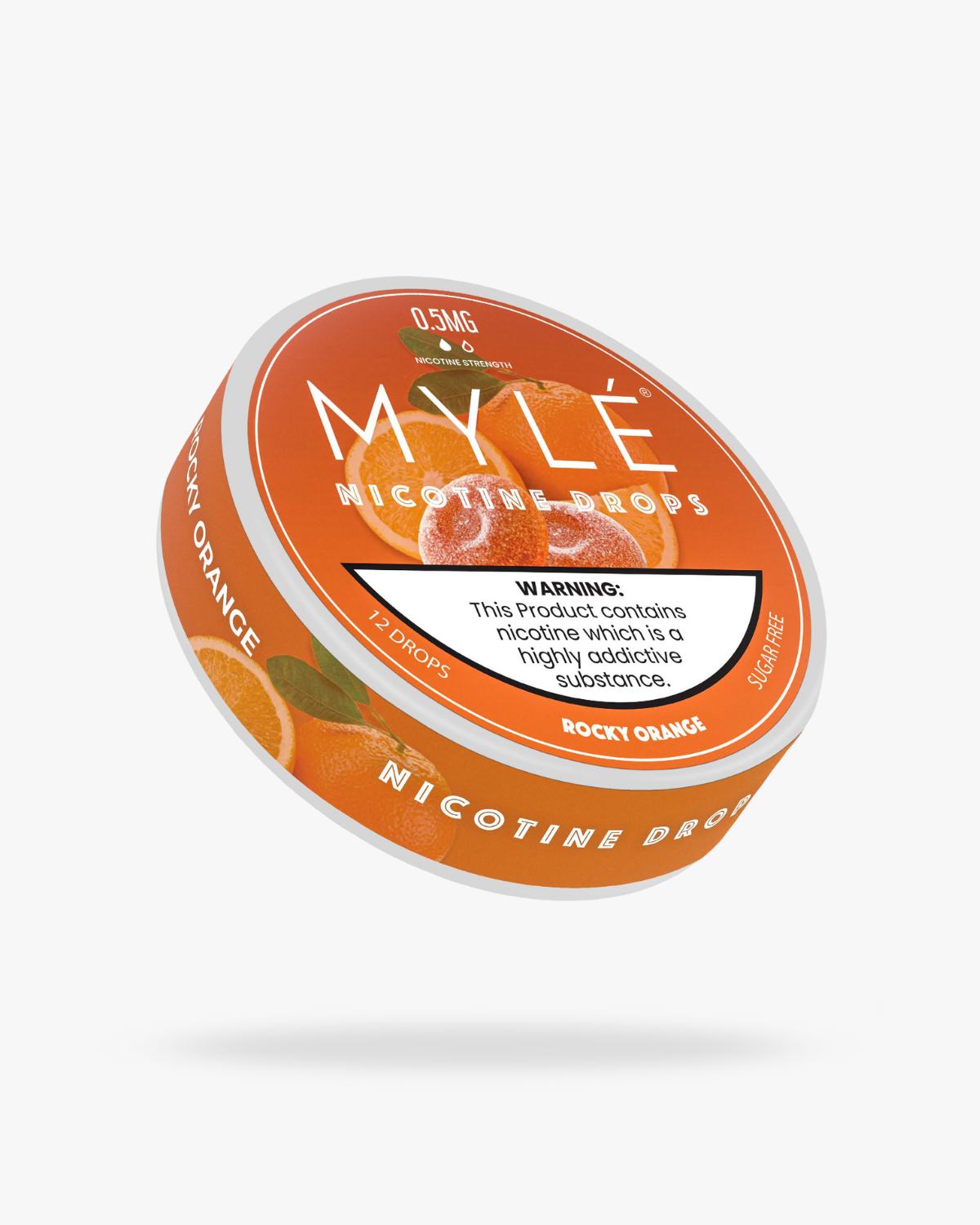 Raspberry Orange MYLÉ Nicotine Drops | Tobacco-Free Pouches UK