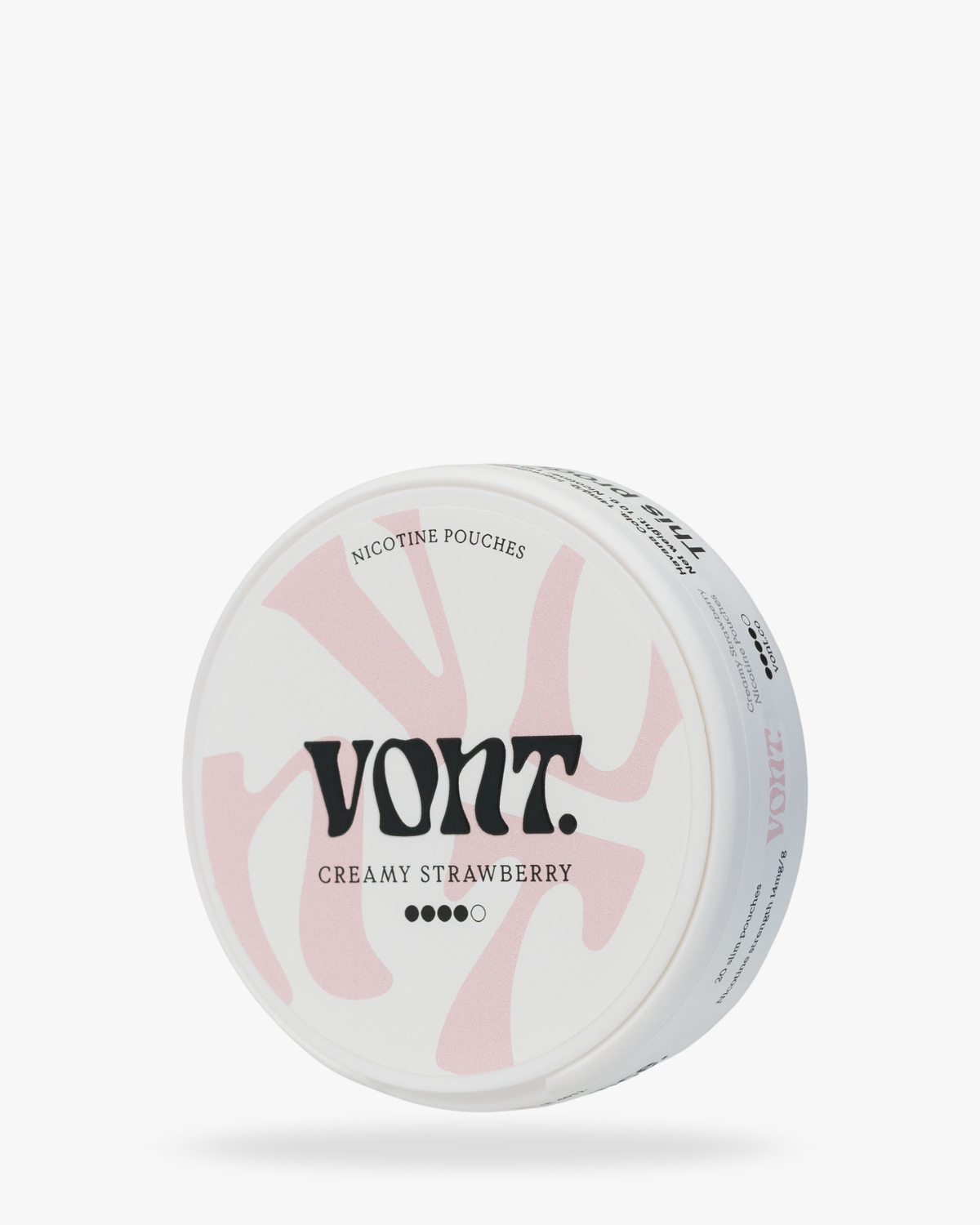 VONT Creamy Strawberry Nicotine Pouches