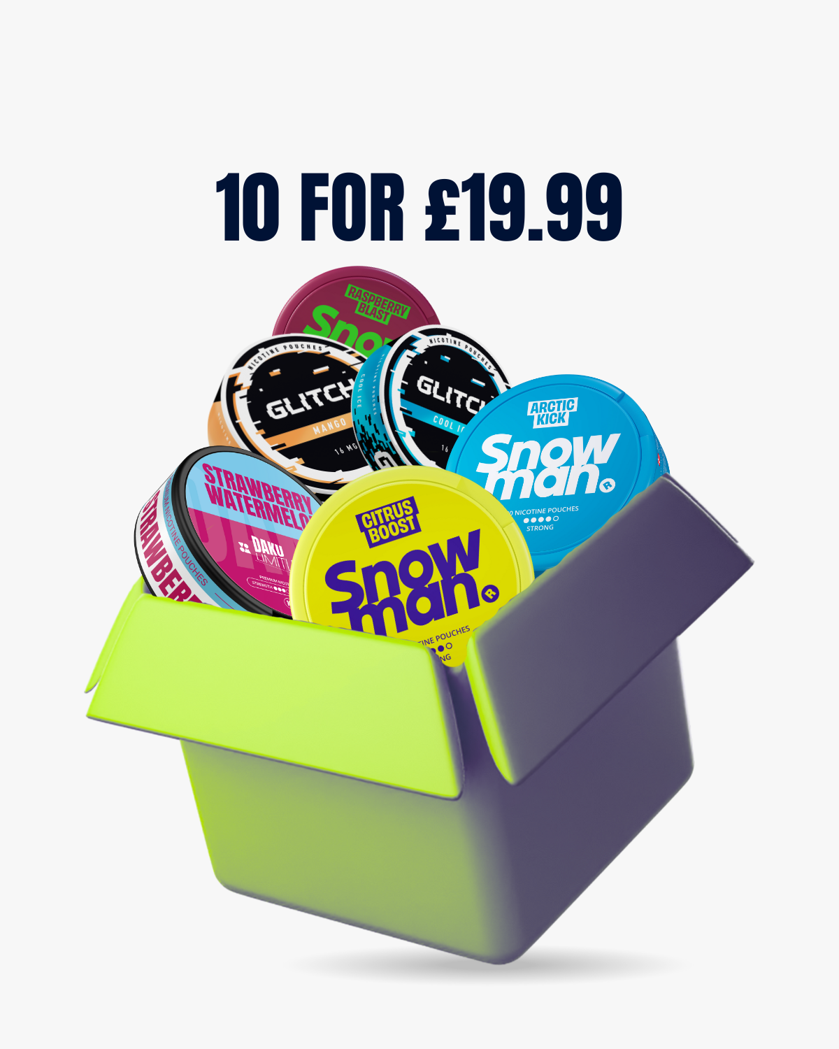 Top Brands Mix Pack of 10 for £19.99