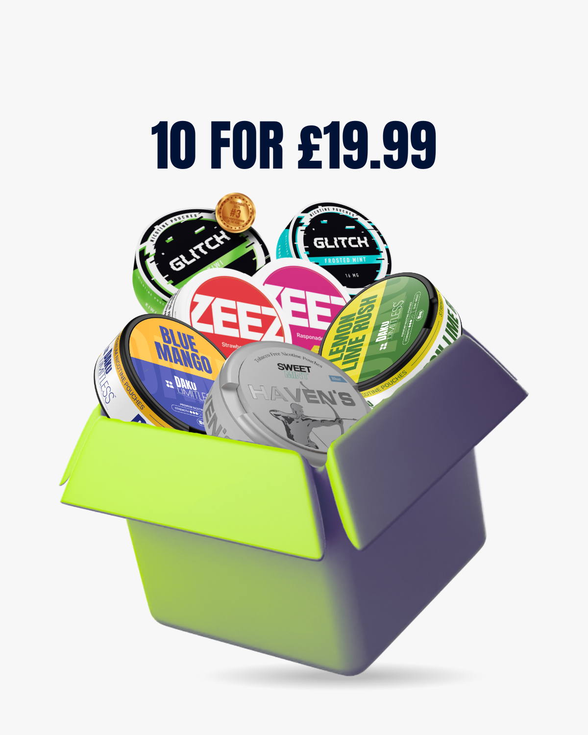 Mix of 10 for £19.99